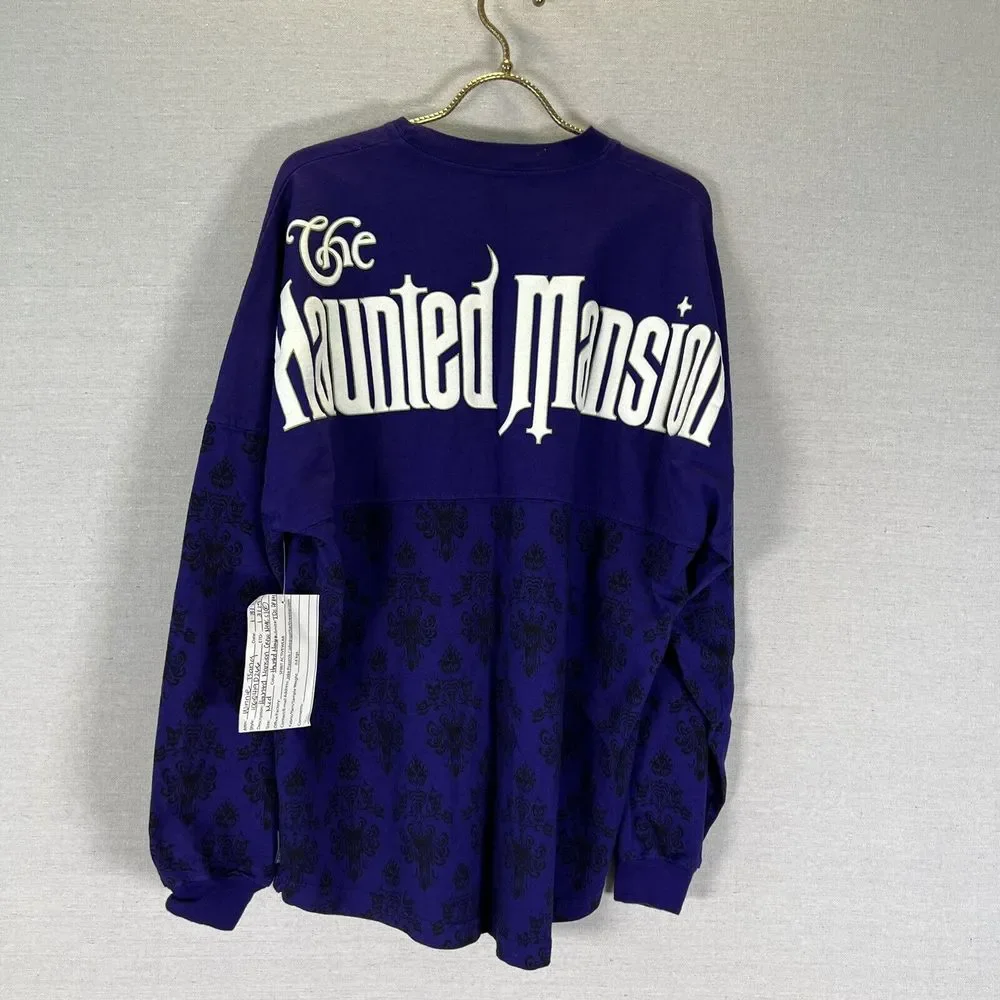 Rare Pre-Production Sample Disney Haunted Mansion Glow In Dark Spirit Jersey Med - Picture 6 of 6